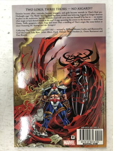 Thor Sunlight And Shadows By William Messner-Loebs (2013) TPB Marvel Comics