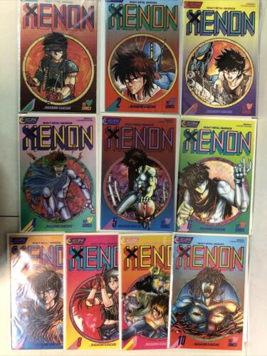 Heavy Metal Warrior Xenon (1987) Complete Set