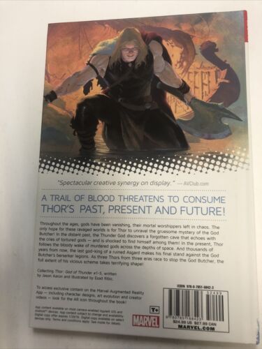 Thor God Of Thunder The God Butcher Vol.1 (2013) Marvel TPB HC Jason Aaron