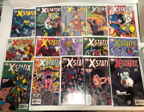 X-Force-Statix-X-Cellent(2001)#116-129/#1-26/#1-5 Doop&Variants VF/NM Set~Allred