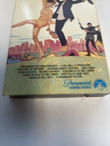 Barefoot in the Park VHS Robert Redford, Jane Fonda, Charles Boyer