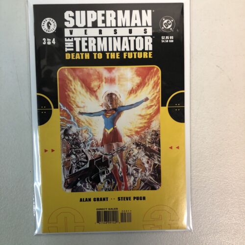 Superman VS The Terminator Death To The Future (1999) Complete Set