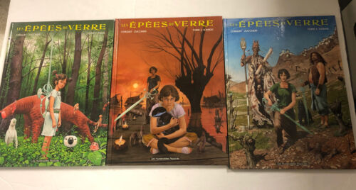 Les Épées De Verre  1-3 (2009) Humano TPB HC (French) Sylviane Corgiat