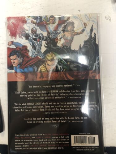 Justice League Vol.3: Throne Of Atlantis (2014) Dc Comics TPB HC Geoff Johns