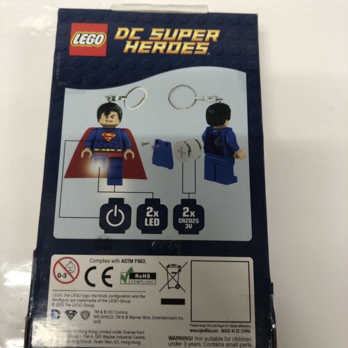 Superman Lef Lite • Keychain • DC Superheroes • Lego • DC Comics