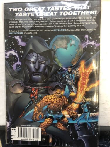 Spider Man And The Fantastic Four  (2007) Marvel SC TPB Jeff Parker