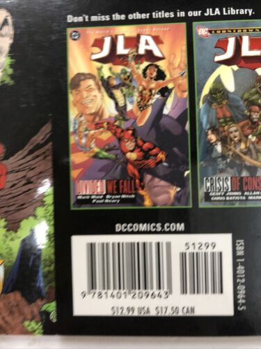 World Without A Justice League By Bob Harras (2006) TPB DC Comics