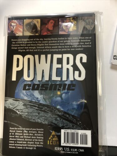 Powers Vol.10 : Cosmic (2007) Icon TPB SC Brian Bendis