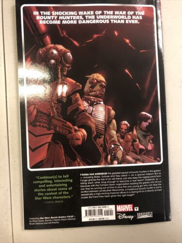 Star Wars Bounty Hunters Crimson Reign (2022) Marvel  TPB SC