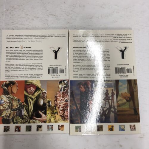 Y: The Last Man 1-10 By Brian K. Vaughan (2003) TPB Vertigo Comics