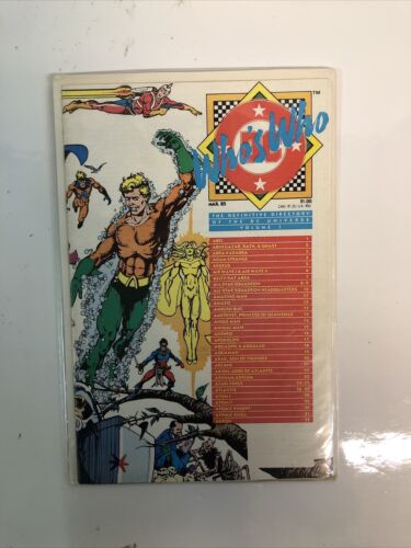 Who’s Who (1985) Consequential Set (V1-2-3) Total Of 35 Issues (F/VF) DC Comics