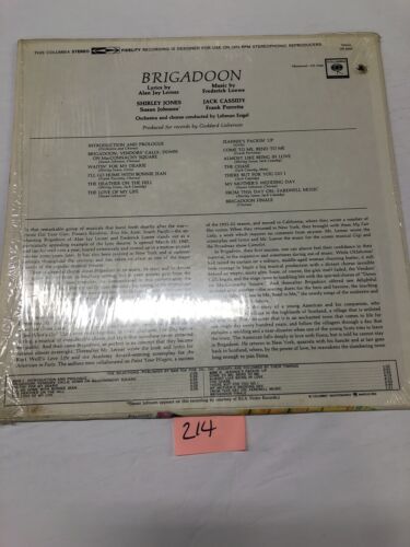 Brigadoon Recording Of Broadway Hit Vinyl LP Album