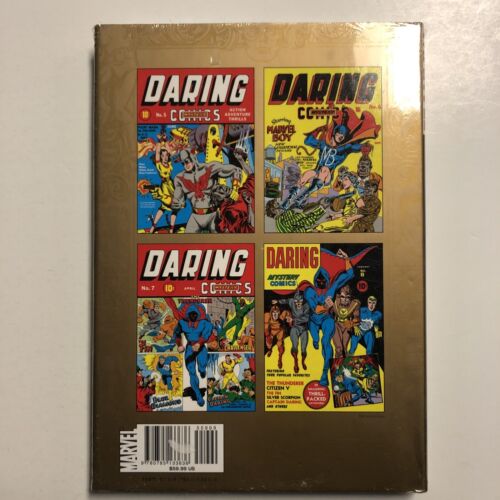 Golden Age Daring Mystery Vol.2 (2010) Marvel Masterworks|TPB Brand New sealed