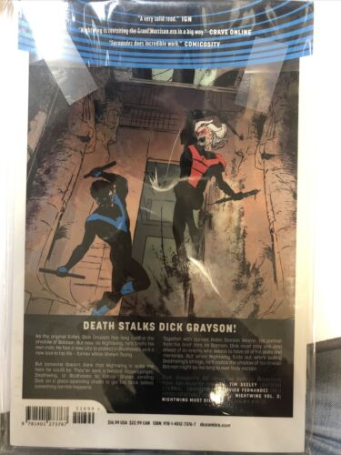 Nightwing Vol.3: Nightwing Must Die (2017) DC Comics TPB SC Tim Seeley