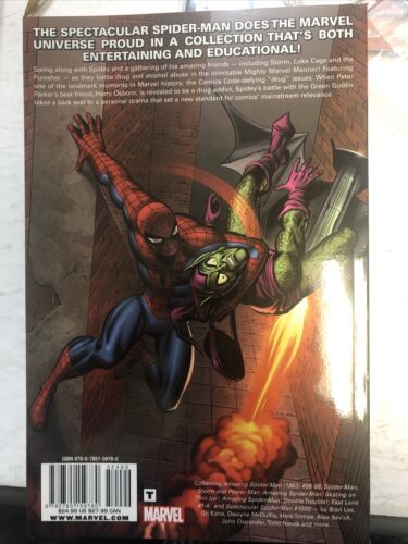 The Amazing Spider Man Fights Substance Abuse (2012) Marvel SC TPB Stan Lee