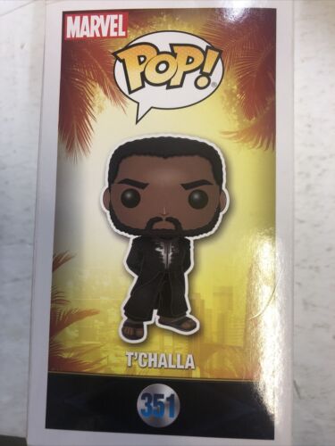 Funko Pop! Black Panther T'Challa With Black Robe Vinyl Figure