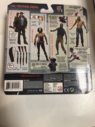 WALKING DEAD COMIC SERIES 1 "ZOMBIE ROAMER" 5" ACTION FIGURE McFARLANE TOYS MOC