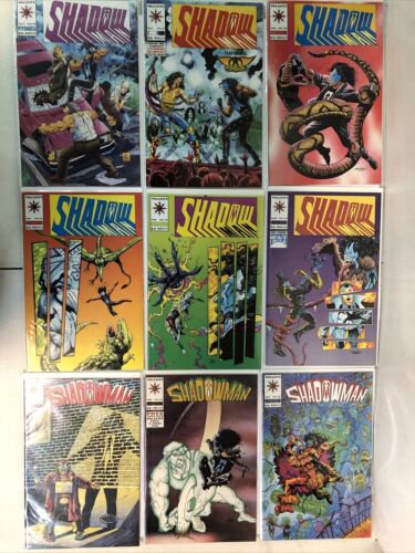 Shadowman (1994) Starter Consequential Set # 0-1-43 & Yearbook # 1 (VF/NM)