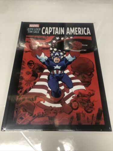 Captain America White Gallery Edition (2024) HC Jeph Loeb • Tim Sale | DM Cover