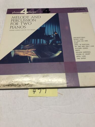 Melody And Percussion For Two Pianos Vinyl LP Album