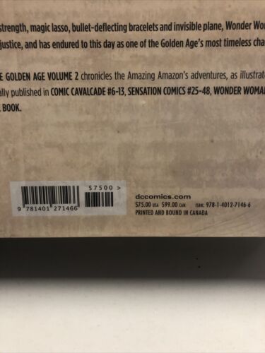 Wonder Woman The Golden Age Omnibus Vol 2 (2017) DC HC