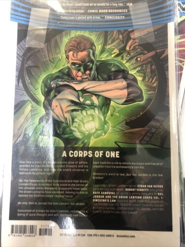 Hal Jordan And The Green Lantern Vol.1:Sinestro Law(2017) Dc TPB SC R.Venditti