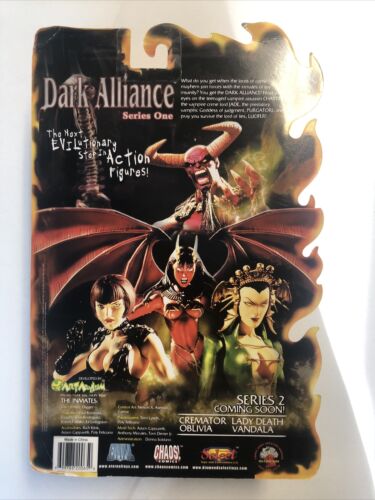 Dark Alliance Series 1 (2001) Hellfire Lucifer Previous Experience| Chaos Comics