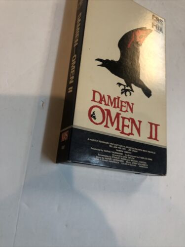 Damien Omen II (VHS) Mace Neufeld • William Holden •Lee Grant | CBS Fox