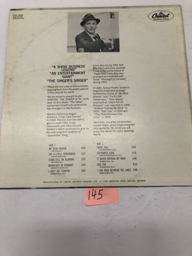 Frank Sinatra Try A Little Tenderness IVinyl LP Album