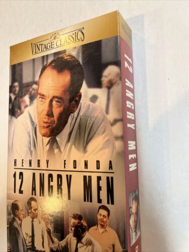 12 Angry Men (VHS, 1990, Vintage Classics) Henry Fonda | MGM/UA