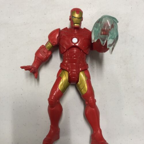 Marvel Avengers Mighty Battlers Arc Strike Iron Man 7" Action Figure 2012 Hasbro