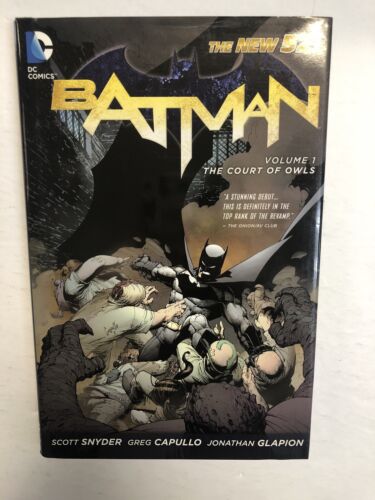 Batman: The Court Of Owls | Hardcover (2013)(VF/NM) Scott Snyder