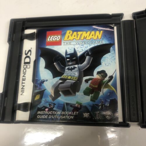 Nintendo DS Lego • Batman The Video Game 2006 • Warner Bros Missing Manual