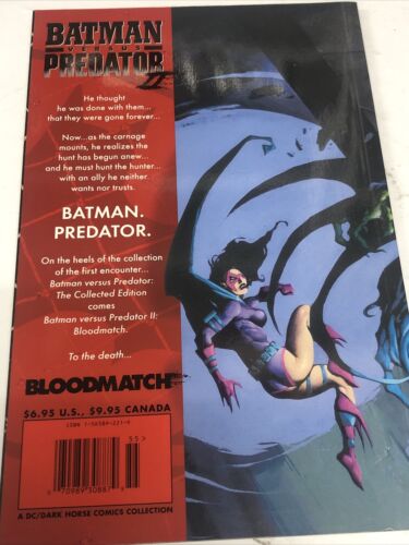 Batman Versus Predator Bloodmatch (1995) DC Comics SC Doug Moench