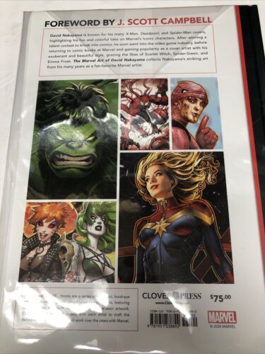 The Marvel Art Of David Nakayama (2024) HC • Clover Press • Hulk Spider-Man