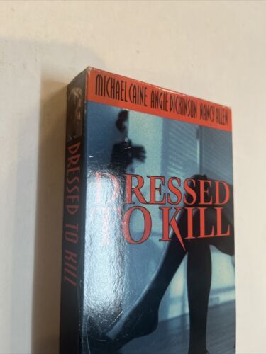 Dressed to Kill (VHS 1994) Michael Caine • Angie Dickinson • Nancy Alen