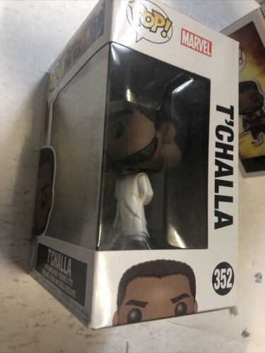 Funko Pop! Black Panther T'Challa With White Robe Vinyl Figure