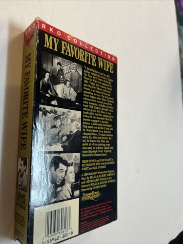 My Favorite Wife (VHS) Gary Grant • Irene Dunne | Turner Home