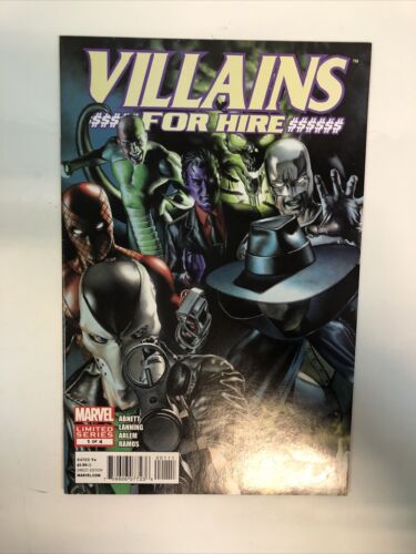 Villains For Hire (2011) Complete Set