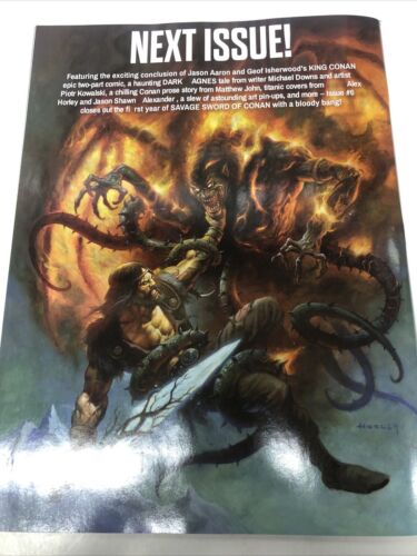 The Savage Sword Of Conan (2024) Mag • Titan Comics • Aaron • Isherwood • Kogge