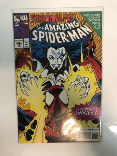 The Amazing Spiderman (1994) Set # 390-392 (VF/NM) Shrieking Part # 1-4•Marvel