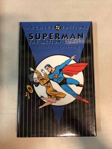 Superman The Action Comics Archives Vol.2 (1998) HC DC Comics Sealed