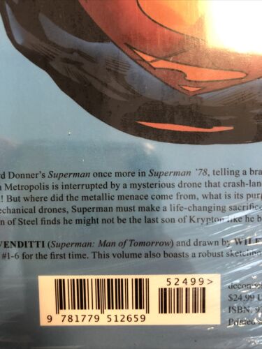 Superman ‘78 (2022) By Robert Venditti HC DC Comics Sealed