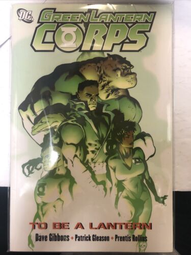 Green Lantern Corps To Be A Lantern (2007) Dc Comics TPB SC Dave Gibbons