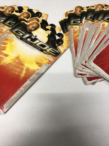 GI Joe (2009) Dossier • Cards • Made In China • Set Of 21 • Dark Ninja • Colton