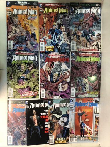 The New 52! Animal Man (2012) Starter Set # 0-1-29 & Annual # 1-2 (VF/NM) DC