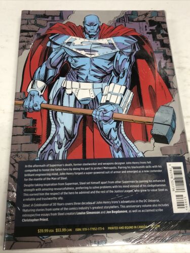 Steel A Celebration Of 30 Years (2023) DC Comics HC Simonson