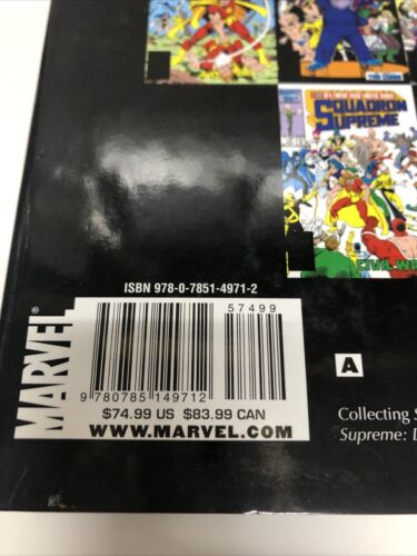 Squadron Supreme (2010) Omnibus • Marvel Universe • Mark Gruenwald • Superheroes