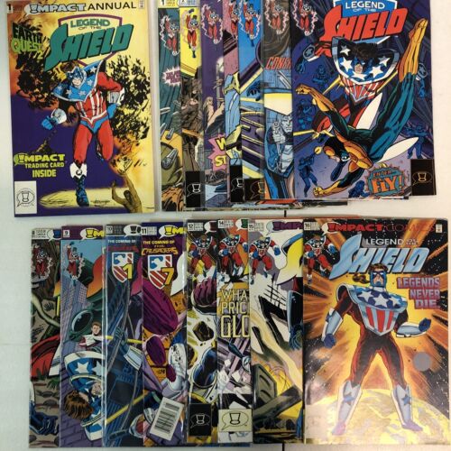 Fly, Blackhood, Comet, Crussaders, Shield, Crucible, Jaguar, Web (1992) (VF/NM)