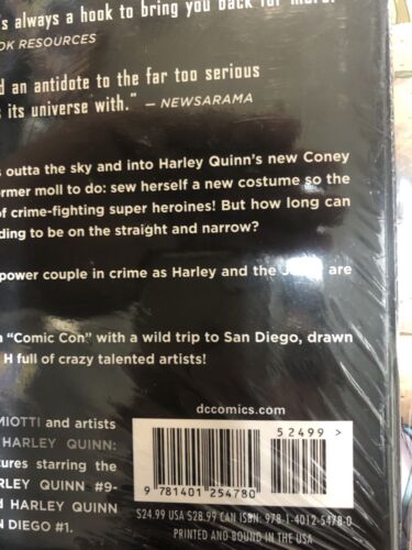 Harley Quinn Power Outage (2015) Dc Comics  TPB HC Amanda Conner